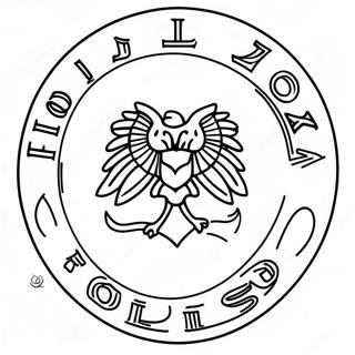 Färgläggningssida med Rolex-logotyp | Rolex målarbild