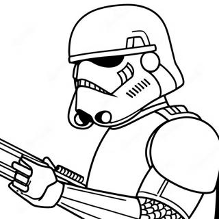 Sith Trooper färgläggningssida | Sith Soldat målarbild