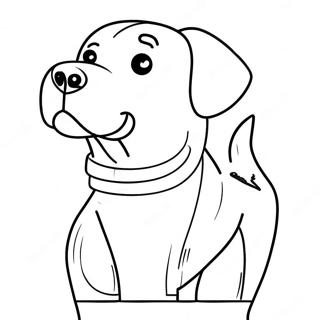 Labrador Målarbild | Labrador målarbild