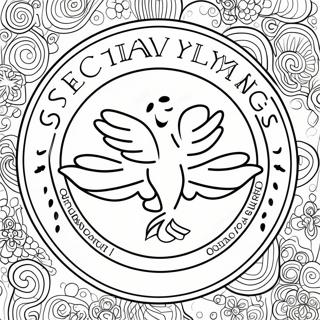 Special Olympics logotyp målarbok | Special Olympics målarbild