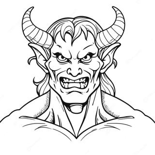 Demon Målarbild | Demon målarbild