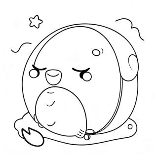 Squishmallows färgläggningssida | Squishmallows målarbild