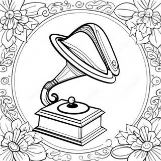 Grammy Award färgläggningssida | Grammy målarbild