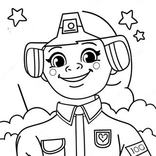 Sunny Starscout målarbild | Soliga Stjärnskott målarbild