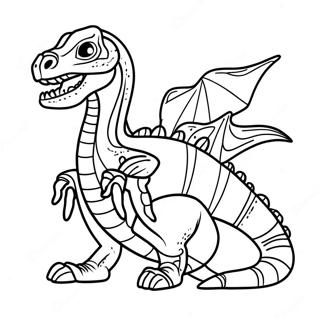 Scorpius Rex Målarbild | Scorpius Rex målarbild