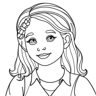 Molly Målarbok | Molly målarbild