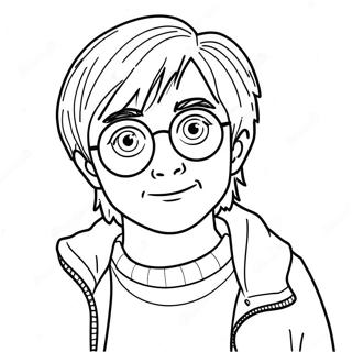 Magisk Harry Potter Målarbild | Harry Potter vs Voldemort målarbild