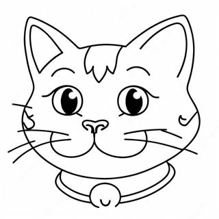 Sarkastisk katt med attityd målarbild | Sarkastisk målarbild