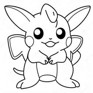 Gigantamax Pokemon Målarbild | Gigantamax Pokemon målarbild