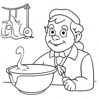 Bartholomew och Oobleck Målarbilder