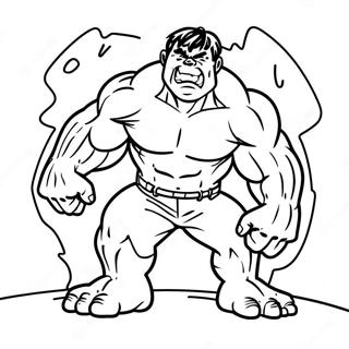 Hulk Bland Oss Målarbild | Hulk Bland Oss målarbild