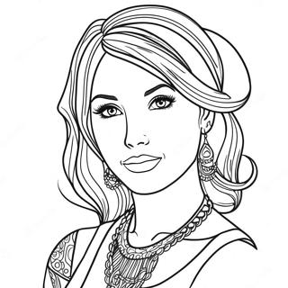 Naomi Lord Målarbild | Naomi Lord målarbild