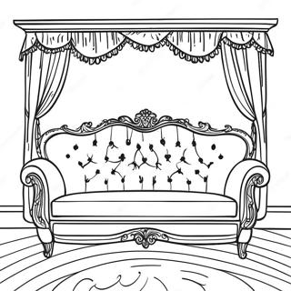 Vintage Soffa Målarbild | Soffa målarbild