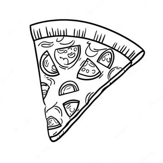 Läcker Pizza Hut Skiva Målarbild | Pizza Hut målarbild