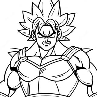 Bardock Färgläggningssida | Bardock målarbild