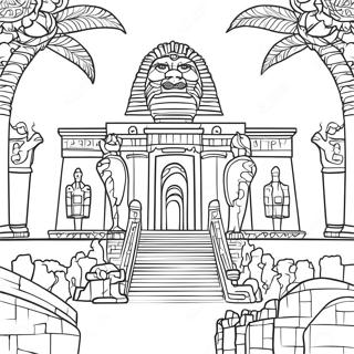 Storslagen Babylon Målarbild | Nebukadnessars Dröm målarbild