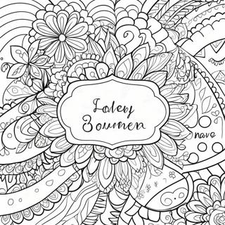 Bullet Journal inspirerande citat-skiss | Bullet Journal målarbild