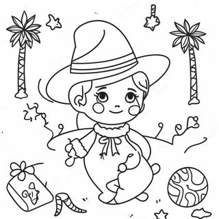 Jul i Mexiko-skiss | Jul i Mexiko målarbild