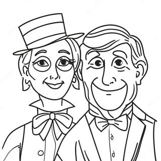 Mr och Mrs Målarbild | Herr och Fru målarbild