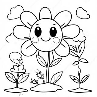 Förskolefrö Färgläggningssida | Förskolefrö målarbild