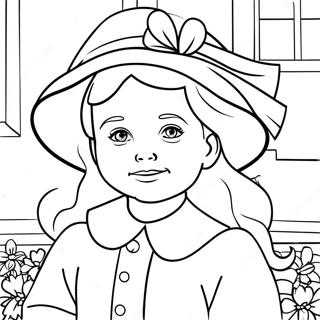 Madeline Färgläggningssida | Madeline målarbild