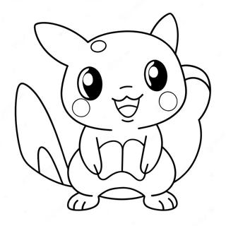 Skrämmande Pokémon Målarbild | Skrämmande Pokemon målarbild