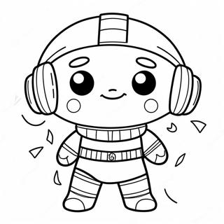 Söt Klombo Fortnite målarbild | Klombo Fortnite målarbild