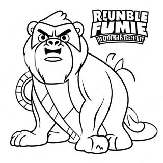 Rumble Film Målarbild | Rumble Film målarbild