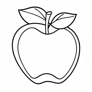 Skinande Röd Äpple Målarbild | Röd Äpple målarbild