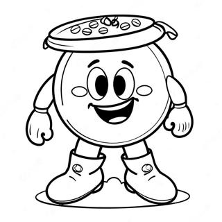 M&M målarbok | M&M målarbild