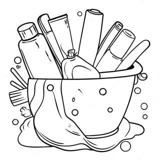 Hygien Färgläggningssida | Hygien målarbild