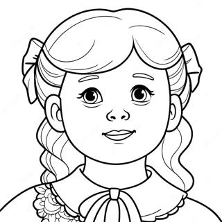 Abigail färgläggningssida | Abigail målarbild