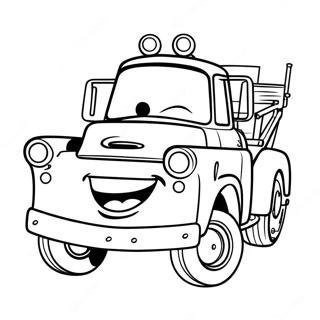 Mater Färgläggningssida | Mater målarbild