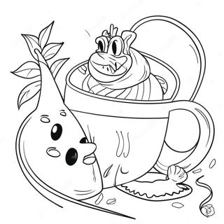 Disney Mystisk Målarbokssida | Disney Mystik målarbild