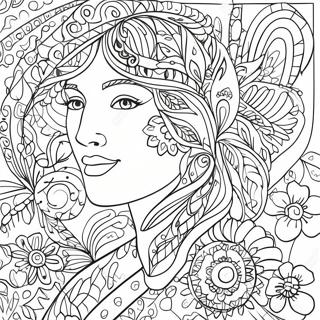 Laurel Burch målarbild | Laurel Burch målarbild