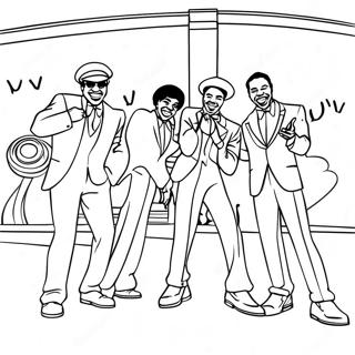 Motown Magic målarbild | Motown Magi målarbild