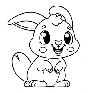 Bunnicula den Vampyrkanin Färgläggningssida | Bunnicula målarbild