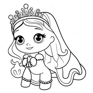 LOL prinsessa målarbild | Lol Prinsessa målarbild