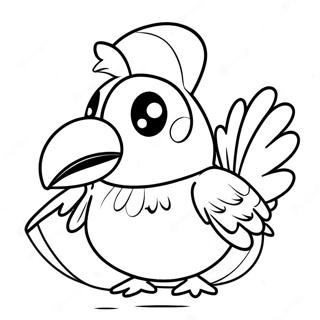 Farfetch'd Målarbild | Farfetch'd målarbild
