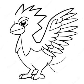 Zapdos Målarbild | Zapdos målarbild