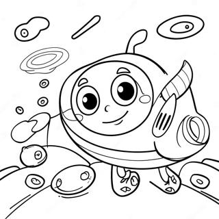 Lilla Einsteins Målarbild | Små Einsteins målarbild