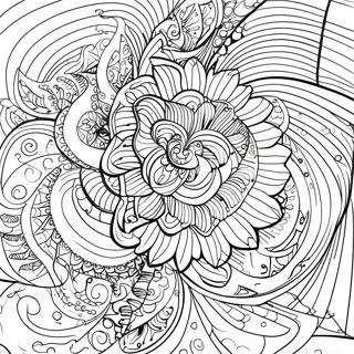 Snurrande Pin Wheel Designer Målarbild | Pin Wheel Mönster målarbild