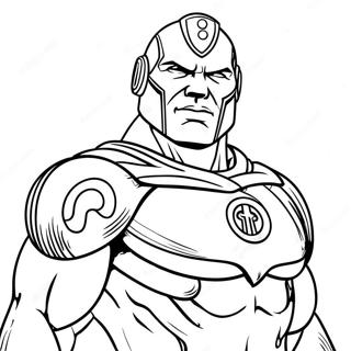 Darkseid Målarbild | Darkseid målarbild