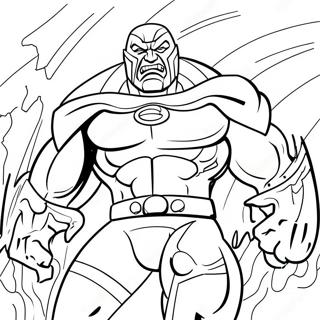 Hotfull Darkseid i Strid Målarbild | Darkseid målarbild