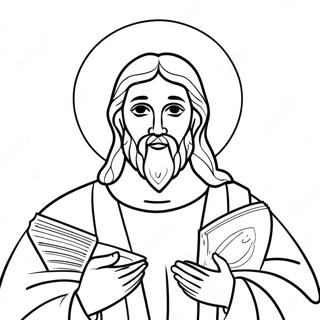 Gud är God Färgläggningssida | Gud är God målarbild