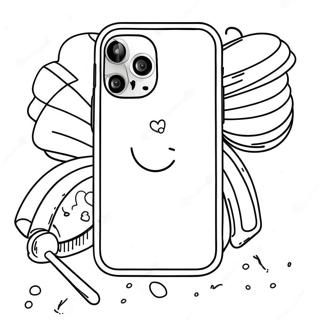 iPhone 13 målarbok | iPhone 13 målarbild