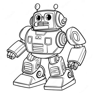 Räddningsrobot Målarbild | Räddningsrobot målarbild