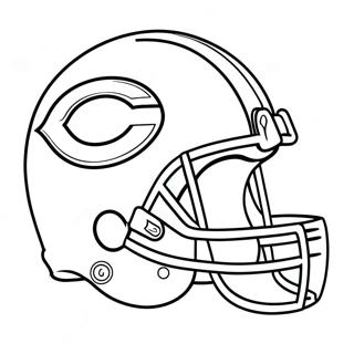 Chicago Bears Logotyp Målarbild | Chicago Bears målarbild