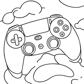PlayStation 5 Kontroller Målarbild | PS5 målarbild