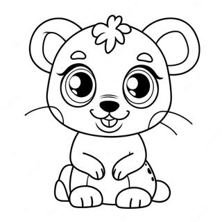 Beanie Boo Målarbild | Beanie Boo målarbild